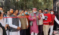 कैबिनेट मंत्री ने किया पार्किंग का उदघाटन, दूर होगी जाम की समस्या