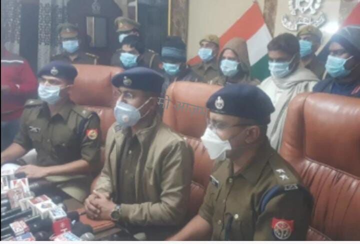 मेरठ पुलिस ने गाड़ियां चुराकर बेचने वाले गिरोह का किया भंड़ाफोड़