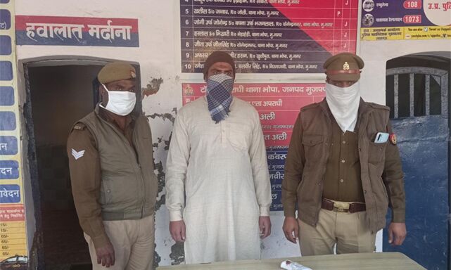 पुलिस ने टाॅप-10 अपराधी को किया अरेस्ट