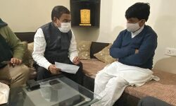 कैमिस्ट एंड ड्रगिस्ट एसोसिएशन ने मंत्री कपिलदेव को सौंपा मांग पत्र