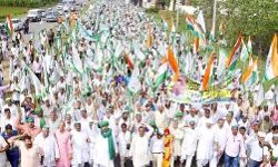 किसान पद यात्रा को इजाजत नहीं