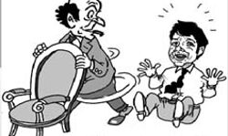 जन प्रतिनिधि की दादागिरी