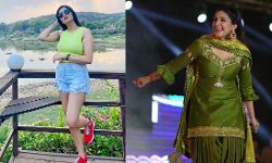 सपना चौधरी ने इंस्टाग्राम पर शेयर की बेटे की पहली तस्वीर