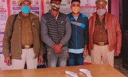 मुठभेड़ में दो बाईक चोर गिरफ्तार