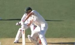 भारत की पहली पारी 244 पर ढेर, ऑस्ट्रेलिया के गिरे 2 विकेट