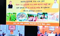 मुजफ्फरनगर के स्वयंसेवी सहायता समूहों को CM ने दी धनराशि