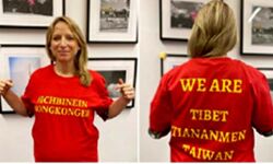 महिला सांसद ने चीन का इस तरह किया विरोध