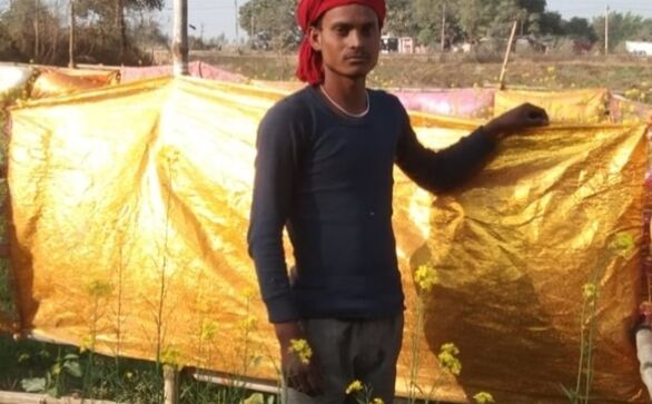 देसी जुगाड: कफन से किसान कर रहे फसलों की सुरक्षा देसी जुगाड: कफन से किसान कर रहे फसलों की सुरक्षा