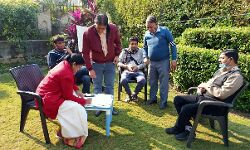 नये EO ने संभाला नगर पालिका परिषद का कार्यभार नये EO ने संभाला नगर पालिका परिषद का कार्यभार