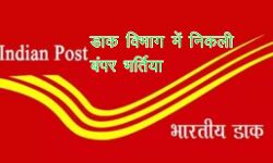 डाक विभाग में 10वीं पास युवाओं के लिए निकली भर्ती