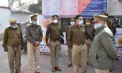 SP ने किया औचक निरीक्षण, थाने का जायजा लेकर दिए दिशा-निर्देश