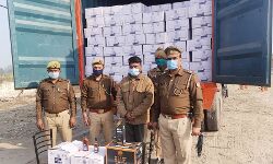 50 लाख की शराब के साथ आरोपी गिरफ्तार