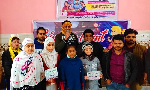 सिंगिंग हंट में बच्चों ने बिखेरा अपनी आवाज का जादू