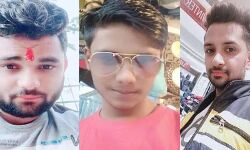 ट्रैक्टर-ट्राली से टकराई बाइक- तीन दोस्तों की मौत