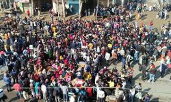 शमशान घाट हादसा-शव हाईवे पर रखकर लगाया जाम, ईओ समेत तीन गिरफ्तार