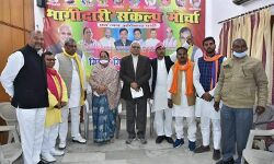 मजबूती के साथ जिला पंचायत चुनाव लड़ेगा भागीदारी संकल्प मोर्चा