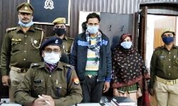 25 -25 हजार के इनामी माँ-बेटा गिरफ्तार