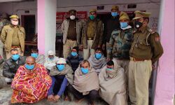 अवैध शराब के जखीरे के साथ 13 अरेस्ट