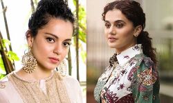 कंगना ने तापसी पन्नू पर फिर साधा निशाना कंगना ने तापसी पन्नू पर फिर साधा निशाना