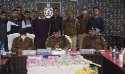 ज्वैलर्स को शिकार बनाने वाले कलुआ गैंग का भंडाफोड़, 9 डकैत अरेस्ट