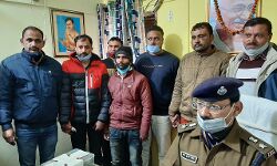 बीड़ी व्यापारी के कर्मचारी से लाखों की लूट का खुलासा बीड़ी व्यापारी के कर्मचारी से लाखों की लूट का खुलासा