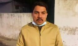 जेल से फरार कैदी मुठभेड़ में घायल