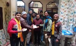 धन संग्रह अभियान में बडे पैमाने पर मिला जनसहयोग