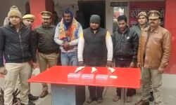 सोने के सिक्के दिखाकर ठगी करने वाले तीन गिरफ्तार