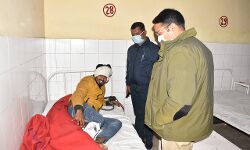 25 हजार का इनामी बदमाश पुलिस की पीतल से हुआ लंगड़ा