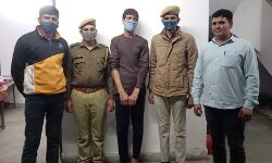 बाईस लाख की चरस के साथ तस्कर गिरफ्तार