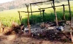 झोपड़ी में आग लगने से दो बच्चों की मौत झोपड़ी में आग लगने से दो बच्चों की मौत