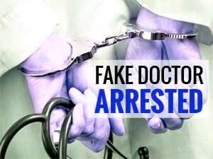पुलिस ने नकली डॉक्टर किया गिरफ्तार पुलिस ने नकली डॉक्टर किया गिरफ्तार