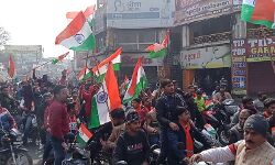 हिन्दू जागरण मंच ने निकाली तिरंगा यात्रा हिन्दू जागरण मंच ने निकाली तिरंगा यात्रा