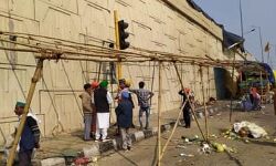 नामजदगी का असर- राजधानी से उखडने शुरू हुए किसानों के डेरे-तम्बू