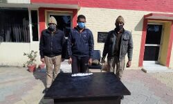 हवा में मौत का सामान लहराने वाला चढ़ा पुलिस के हत्थे हवा में मौत का सामान लहराने वाला चढ़ा पुलिस के हत्थे