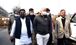 दिल्ली के डिप्टी सीएम ने चौ.राकेश टिकैत की बढ़ाई हिम्मत