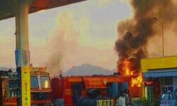 पेट्रोल पंप पर आग मामले में तीन लोगों की मौत पेट्रोल पंप पर आग मामले में तीन लोगों की मौत