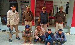 लूट की योजना बना रहे शातिर अपराधी अरेस्ट