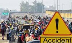 आंदोलन से लौटते वक्त किसान की मौत