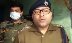 मुठभेड़ में पुलिस ने बदमाश को किया लंगड़ा