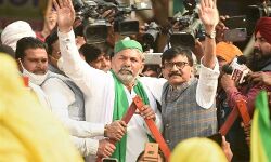 कृषि बिलों की वापसी ही हमारी घर वापसी है- राकेश टिकैत कृषि बिलों की वापसी ही हमारी घर वापसी है- राकेश टिकैत