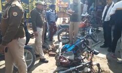 भीषण हादसाः भाई-बहन समेत पिता की मौत, मां गंभीर भीषण हादसाः भाई-बहन समेत पिता की मौत, मां गंभीर