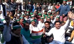 किसान आंदोलन-भाकियू ने धरना प्रदर्शन कर दिया ज्ञापन