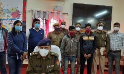 8 लाख का गांजा बरामद- तस्करों को भेजा कारागार