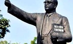 असामाजिक तत्वों ने तोड़ी बाबा साहेब की प्रतिमा असामाजिक तत्वों ने तोड़ी बाबा साहेब की प्रतिमा