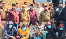 कैंटर लूट गिरोह का भंडाफोड़, चोरी के 200 LED बरामद