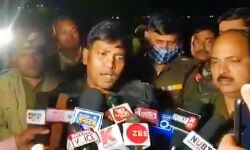 पुलिस मुठभेड़ दो पुलिसकर्मियों समेत पांच घायल