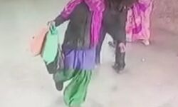 रोडवेज स्टेशन से बैग चोरी करती हुई महिला सीसीटीवी में कैद रोडवेज स्टेशन से बैग चोरी करती हुई महिला सीसीटीवी में कैद