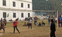 वार्षिक खेलकूद प्रतियोगिता में हुई खिलाडियों के दमखम की परीक्षा