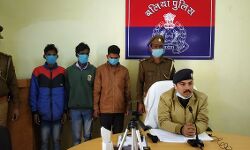 तीन शराब तस्कर गिरफ्तार, 40 लाख की शराब बरामद